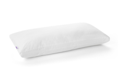 Purple Cloud Standard Pillow, White, large