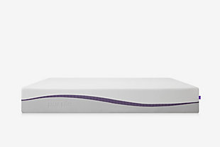 Purple® Plus Twin Mattress, Gray/White, large