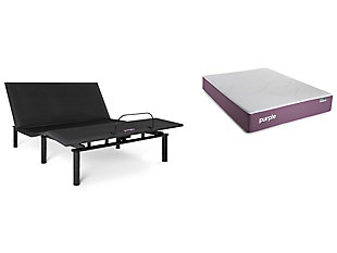 Purple Restore Mattress with Adjustable Base, Purple, large