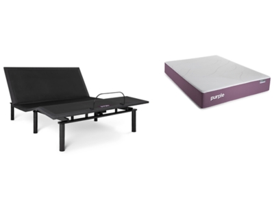 Purple Restore Mattress with Adjustable Base, Purple, large