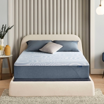 Serta king size memory deals foam mattress