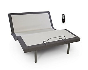 GhostBed Adjustable Bed Frame and Power Base, Black, large