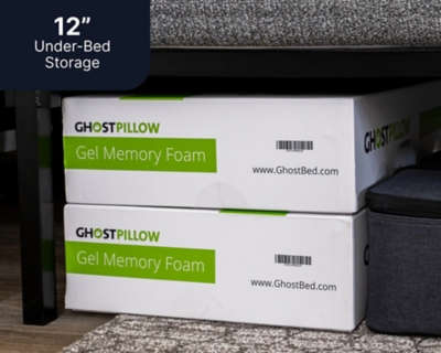 GhostBed All in One Metal Foundation, Black, large