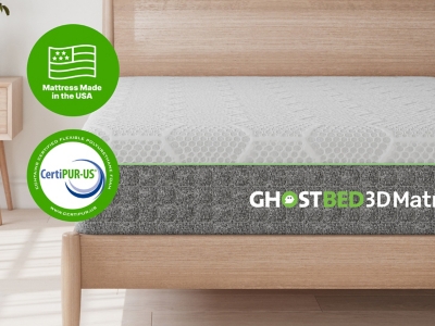 GhostBed 3D Matrix Hybrid Twin XL Mattress, White, large