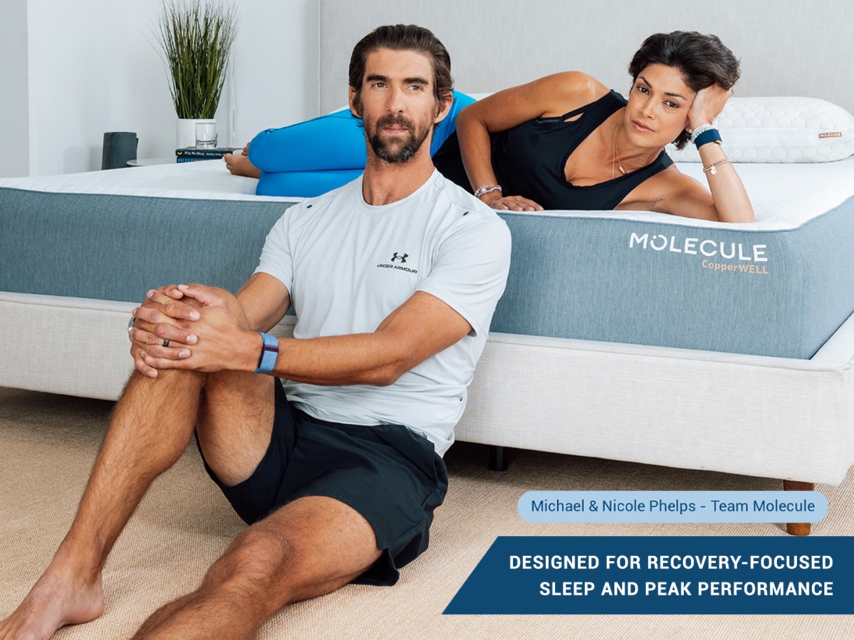 MOLECULE CopperWELL Medium Gel Memory Foam 12 Inch Twin XL