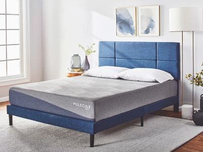 MOLECULE Reflex 10 Inch Firm Queen Mattress, Gray, rollover