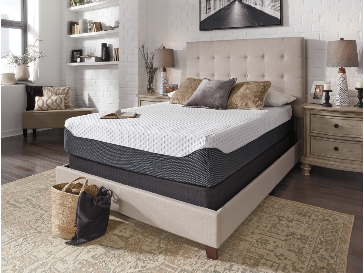 Ashley Sleep Gruve 12 Inch Plush Memory Foam Queen Mattress