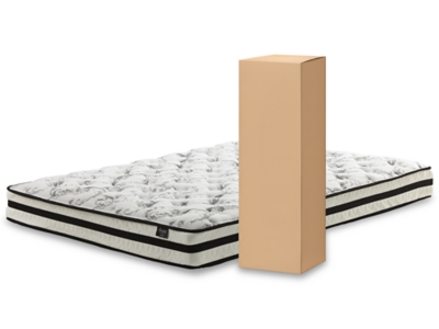 8 inch chime innerspring twin mattress in a box | ashley