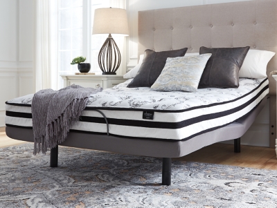 8 Inch Chime Innerspring Twin Mattress in a Box, White, rollover