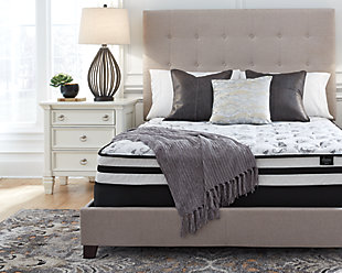 Enjoy endless possibilities for restful sleep with this innerspring king mattress. Feel the support of a truly traditional coil mattress which contours to your body for a traditional feel. The high-density quilt foam and pad provide the firm feel you love. Plus, this mattress arrives in a box for quick and easy setup. Simply bring it to your room, remove the plastic wrap, and unroll. Foundation/box spring available, sold separately.Comfort level: firm | 2" high-density quilt foam | 13-gauge Bonnell coil unit | High-density pad | 10-year non-prorated warranty | Foundation/box spring available, sold separately | State recycling fee may apply | Note: Purchasing mattress and foundation from two different brands may void warranty; check warranty for details | Mattress ships in a box; please allow 48 hours for your mattress to fully expand after opening