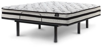 Chime 8 Inch Innerspring King Mattress in a Box with Adjustable Base