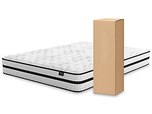 Drystan Panel Bed with 10" Hybrid Mattress in a Box, , rollover