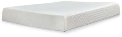 Chime 10 Inch Memory Foam Queen Mattress in a Box with Adjustable Base