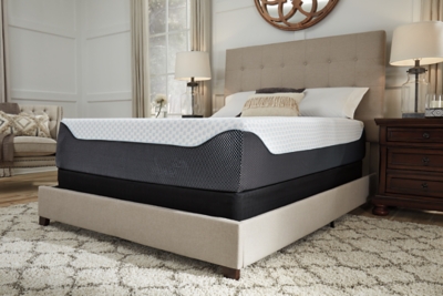 Memory foam mattresses are a hot trend for good reason. But for some, they simply get a bit too toasty for comfort. Rest easy. The Gruve 14-inch queen memory foam mattress has you covered with the cradling feel you love and temperature regulation you crave. Its soothing gel and charcoal infused memory foam contours to your body, while a thick layer of green tea firm support foam provides wonderful pressure point relief. And how’s this for cool: Thanks to green tea ventilated foam technology, you get a more breathable mattress. It's topped with a micro cool technology cover to keep you that much more comfortable. Foundation/box spring available, sold separately.Comfort level: ultra plush | Micro cool technology cover | Gel and charcoal infused memory foam | Green tea firm support foam | Green tea ventilated foam | 10-year non-prorated warranty | Note: Purchasing mattress and foundation from two different brands may void warranty; check warranty for details | Adjustable base compatible | Foundation/box spring available, sold separately | State recycling fee may apply | Mattress ships in a box; please allow 48 hours for your mattress to fully expand after opening