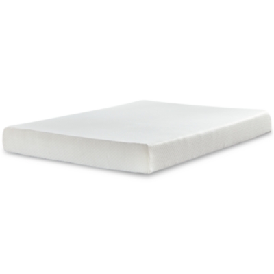 Aprilyn Twin Platform Bed with Chime 8 Inch Medium Memory Foam Mattress in a Box