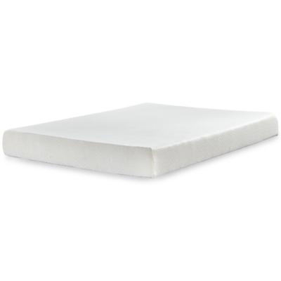 Piperton Full Platform Bed with Chime 8 Inch Medium Memory Foam Mattress in a Box