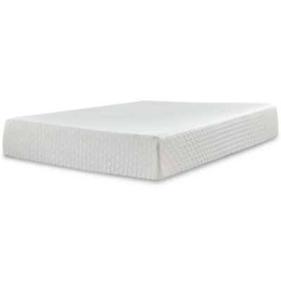 Aprilyn Twin Platform Bed with Chime 12 Inch Plush Memory Foam Mattress in a Box