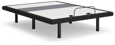 Best Base with Lumbar and Audio Queen Adjustable Base, Black, large