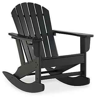 Sundown Treasure Outdoor Rocking Chair, Black, large