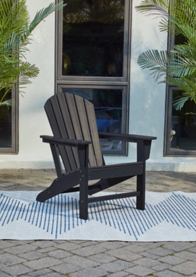Sundown Treasure Adirondack Chair, Black, large