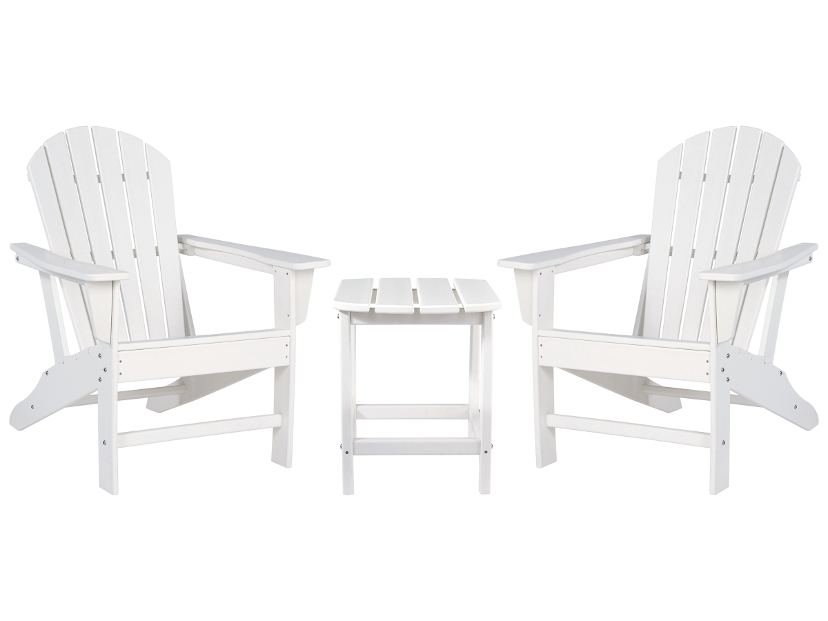 Ashley Sundown Treasure 2 Outdoor Chairs with End Table