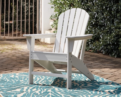 Sundown Treasure Adirondack Chair, White