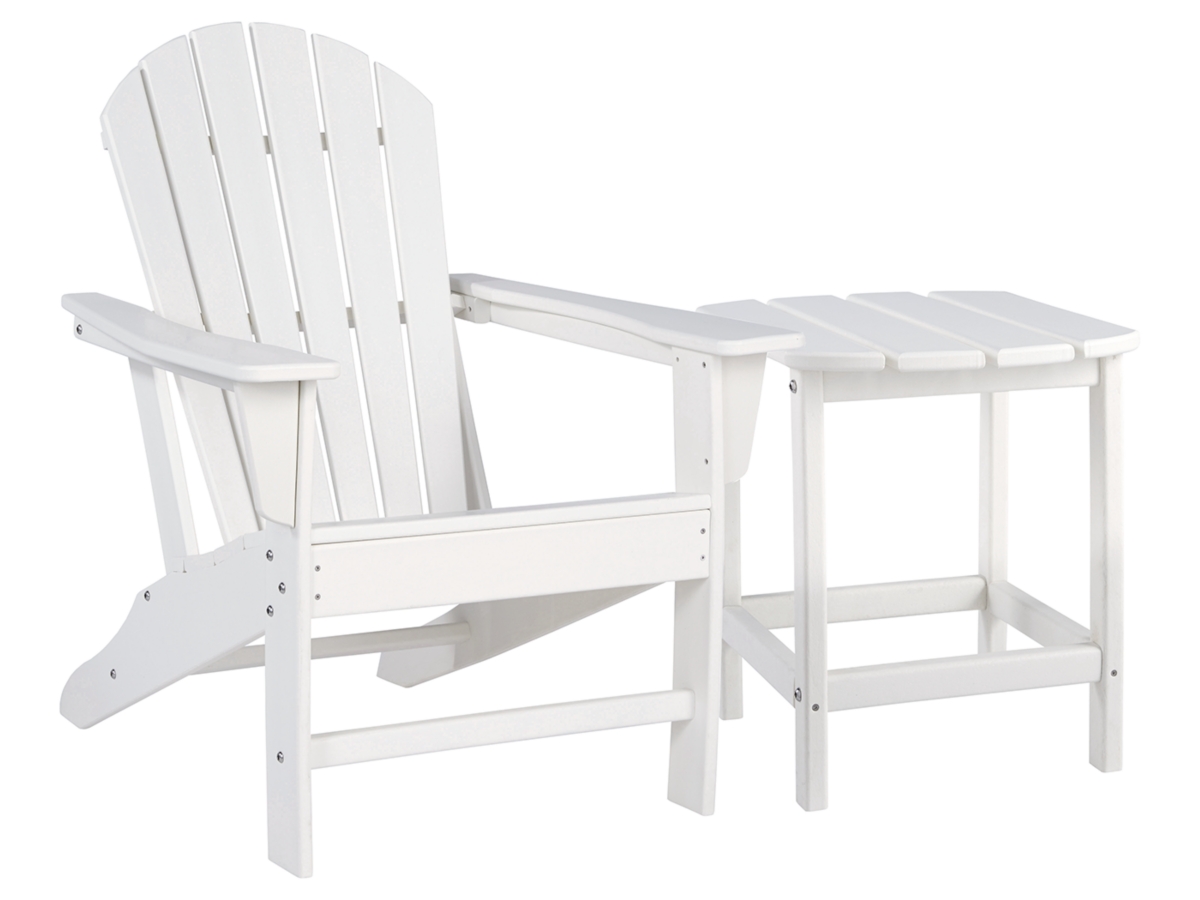 Ashley Sundown Treasure Outdoor Chair with End Table