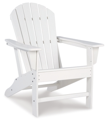 Sundown Treasure Adirondack Chair, White, large