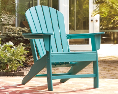 Sundown Treasure Adirondack Chair, Turquoise, large