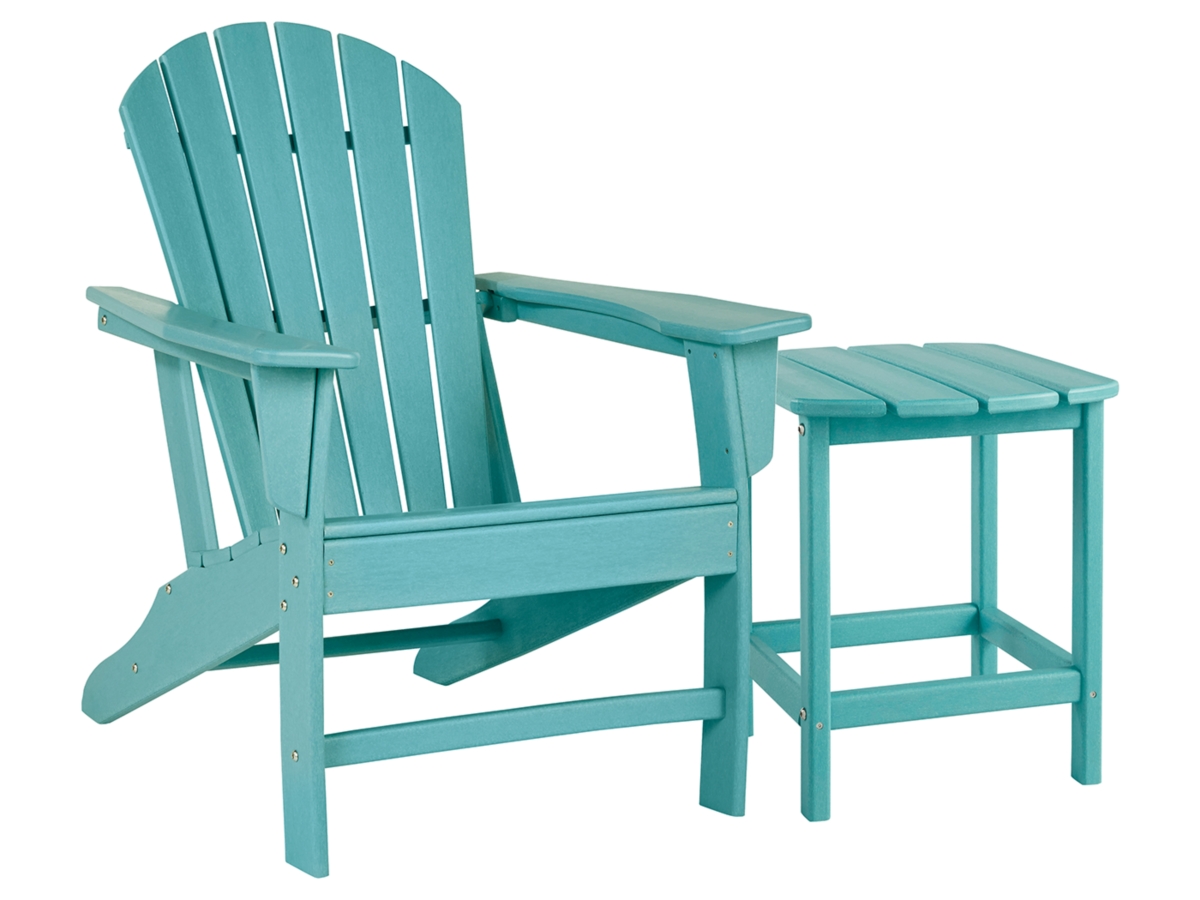 Ashley Sundown Treasure Outdoor Chair with End Table