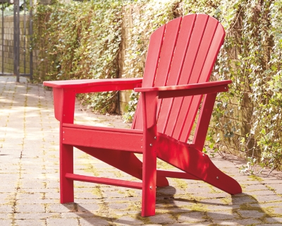Sundown Treasure Adirondack Chair, Red, large