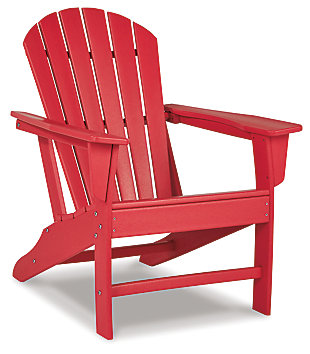 Sundown Treasure Adirondack Chair, Red, large