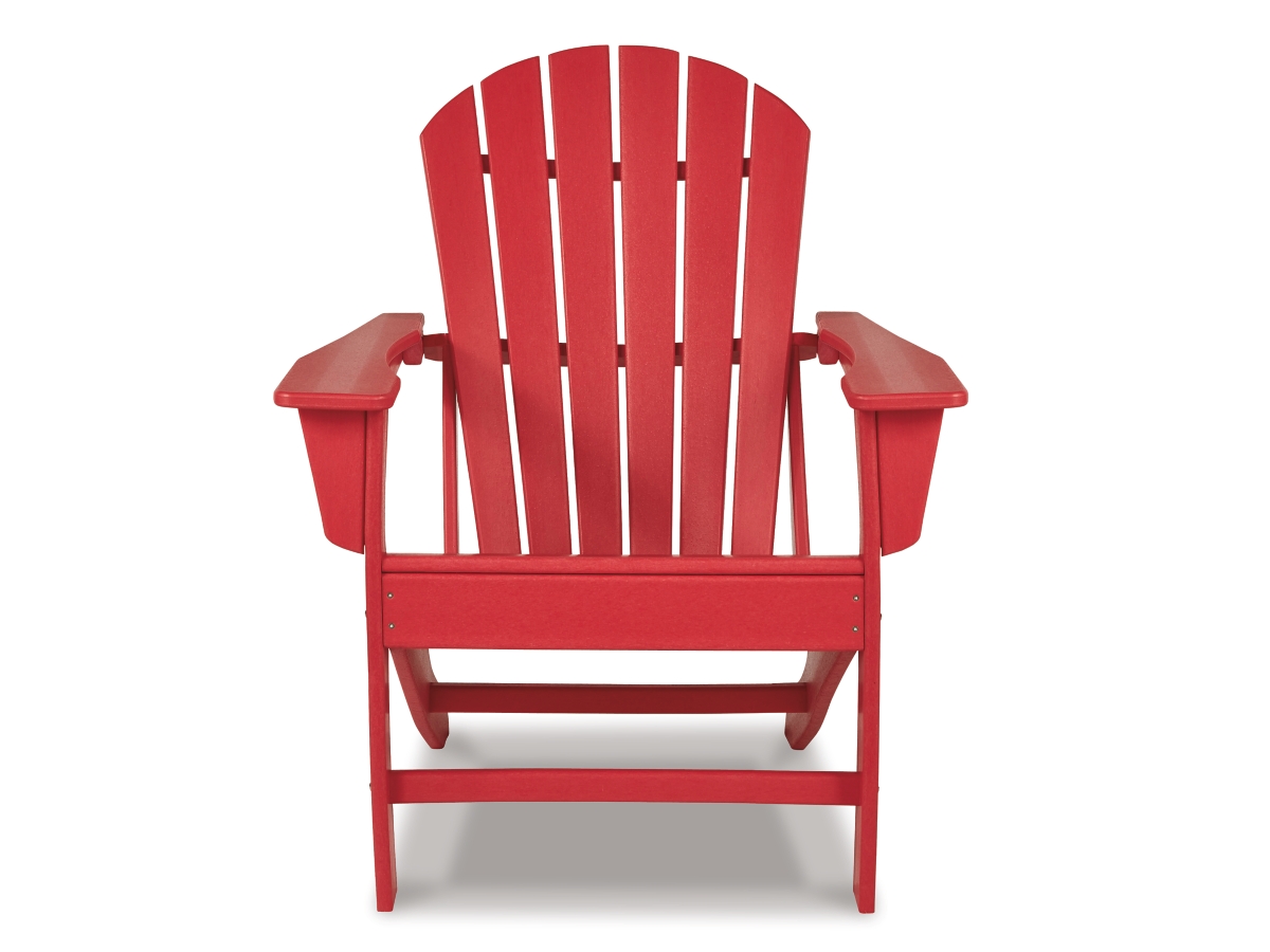 Dark red adirondack chair sale