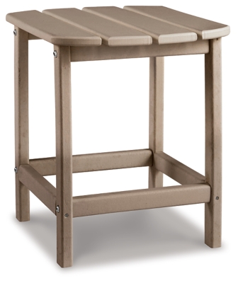 Sundown Treasure End Table, Grayish Brown, large