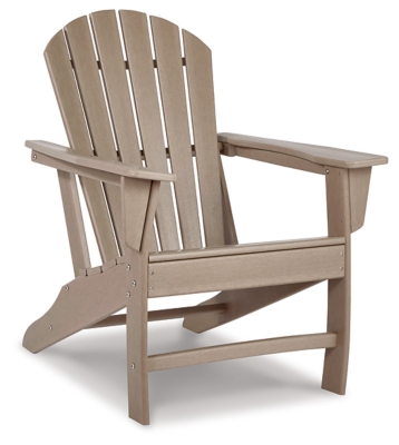 Sundown Treasure Adirondack Chair, Grayish Brown, large