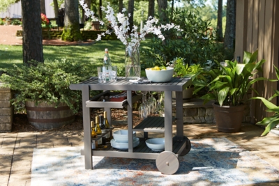 kamakiページ  ホヌ✕3機 Kailani Serving Cart | Ashley