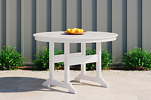 Crescent Luxe Outdoor Dining Table, , rollover