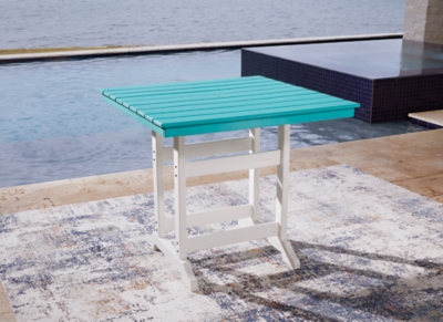 Eisely Outdoor Counter Height Dining Table, , rollover