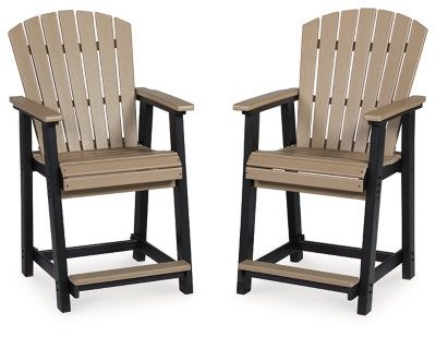 Fairen Trail Outdoor Counter Height Bar Stool (Set of 2), , large