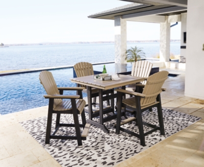 APG-P211-5P Fairen Trail Outdoor Counter Height Dining Table a sku APG-P211-5P