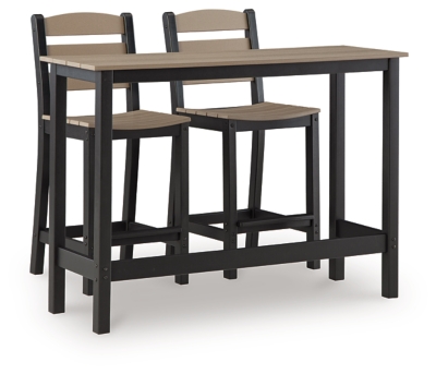 Moondance Outdoor Counter Table and 2 Barstools, , large