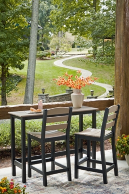 Moondance Outdoor Counter Table and 2 Barstools, , large