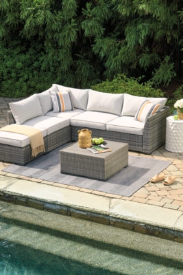 So glad you are here! cherry point 4 piece outdoor sectional