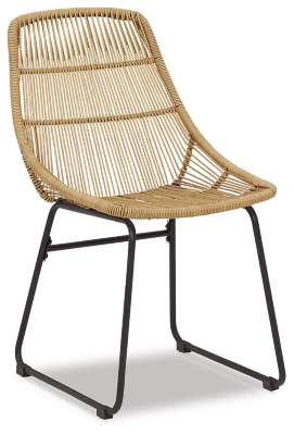 Coral Sand Outdoor Chairs with Table Set (Set of 3)
