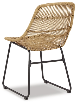 Coral Sand Outdoor Chairs with Table Set (Set of 3)