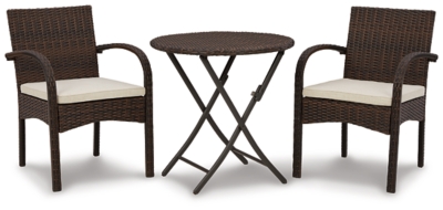 Anchor Lane Outdoor Chairs with Table Set (Set of 3), , large