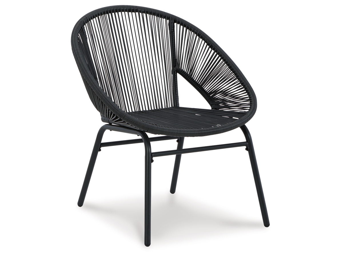 Mandarin Cape 3 Piece Outdoor Chat Set - White