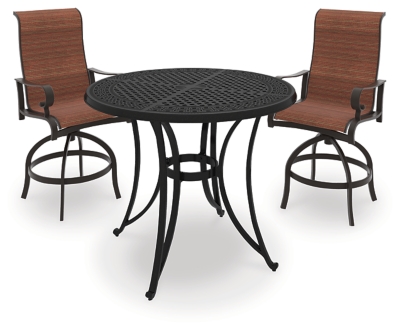 Gray Wicker Outdoor Furniture Set