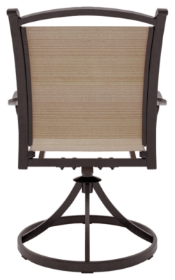 Bass Lake Sling Swivel Chair Set Of 2 Ashley Furniture Homestore