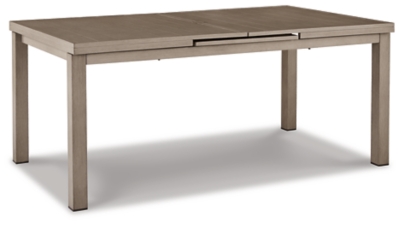 Beach Front Outdoor Dining Table, Beige